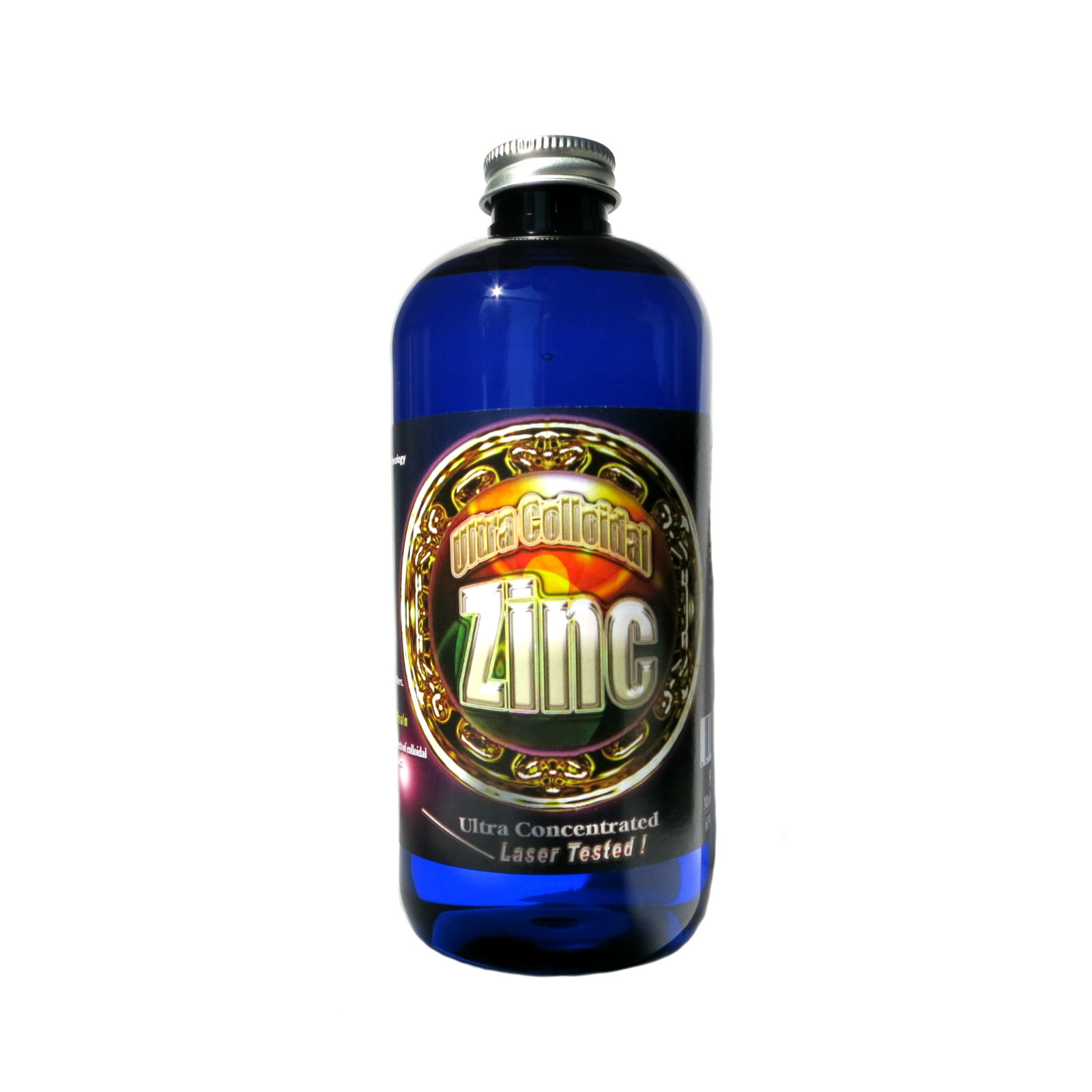 Bioactive Colloidal Zinc 16 oz. 240 PPM by Silver Mtn Minerals. Bioactive Colloidal Zinc 16 oz. 240 PPM by Silver Mtn Minerals.