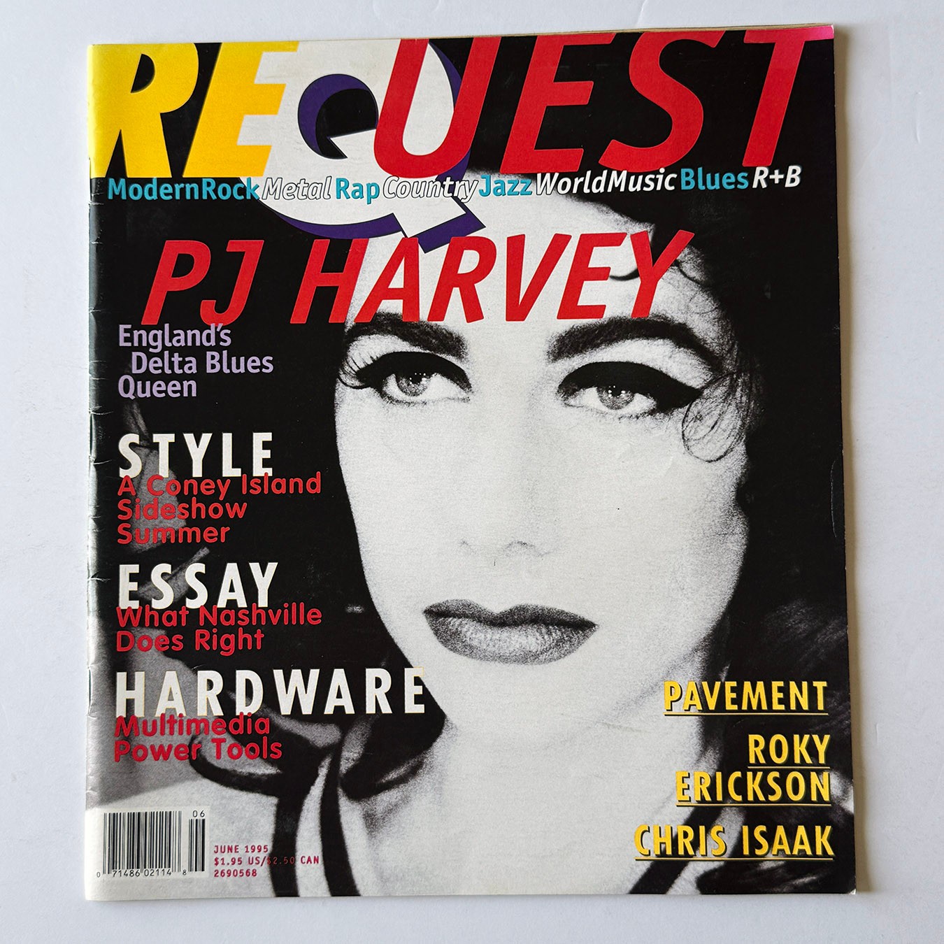 Request magazine, June 1995: PJ Harvey; Better Than Ezra; Kendra Smith Request magazine, June 1995: PJ Harvey; Better Than Ezra; Kendra Smith