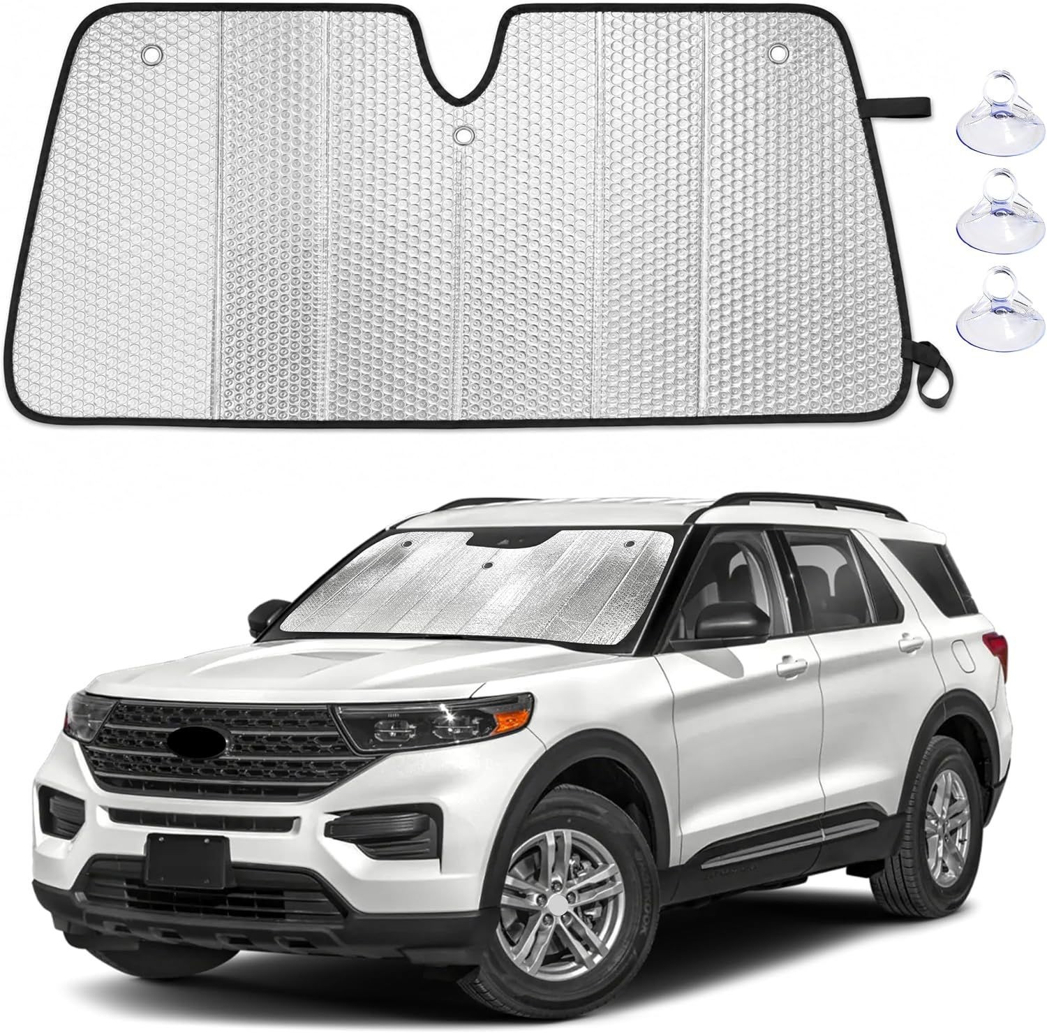 Sun Shade for Ford Explorer 2020-2026, Foldable