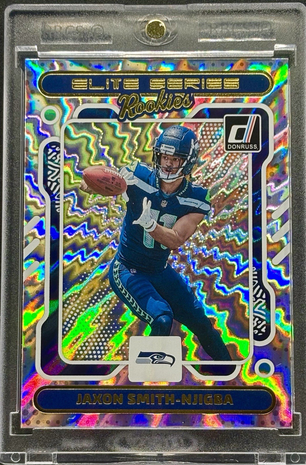 Jaxon Smith-Njigba  ROOKIE HYPER REFRACTOR   CARD SEAHAWKS MINT