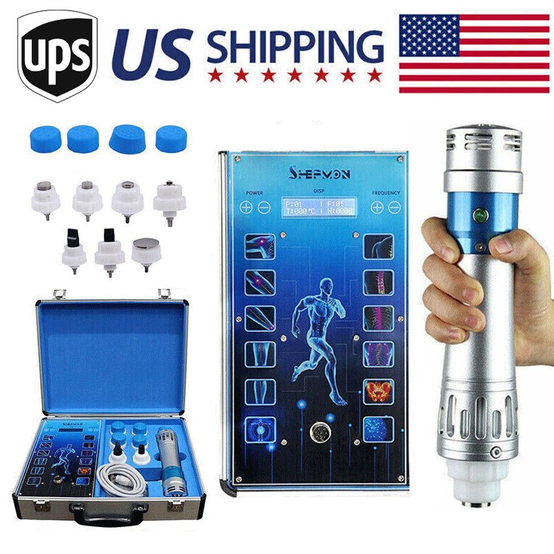 ESWT Touch Screen Shockwave Therapy Machine Relieve Muscle Pain & ED Treatment