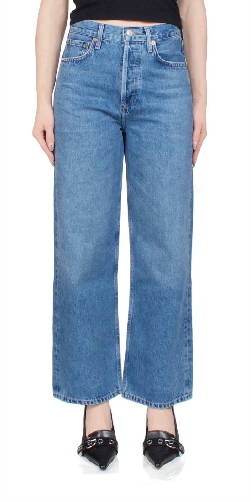 Agolde Ren High Rise Wide Leg Jean Size 29 Agolde Ren High Rise Wide Leg Jean Size 29