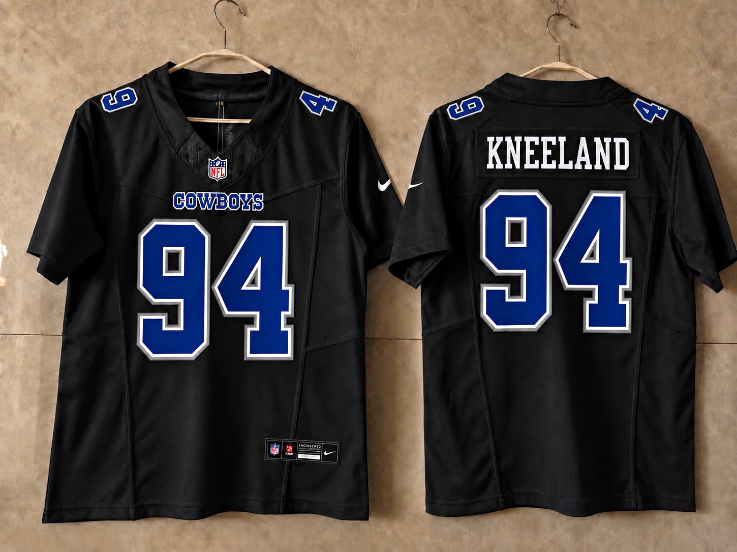 Nike Dallas Cowboys Marshawn Kneeland #94 Football Jersey Black All Sizes