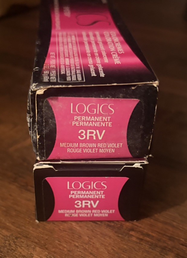 MATRIX Logics DNA Colorcremes Permanent 3RV 2oz. NIB x 2 MATRIX Logics DNA Colorcremes Permanent 3RV 2oz. NIB x 2