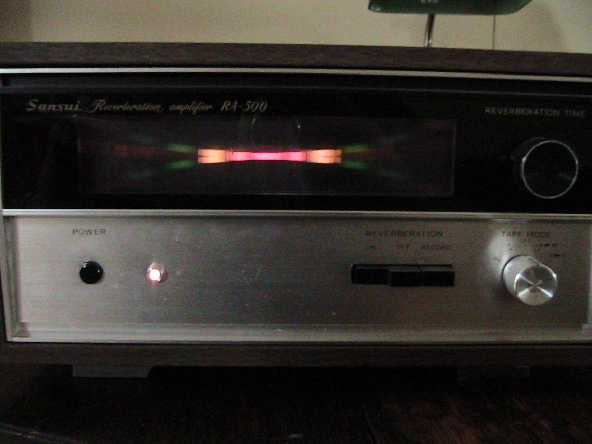 Vintage Sansui RA-500 Reverb Amplifier
