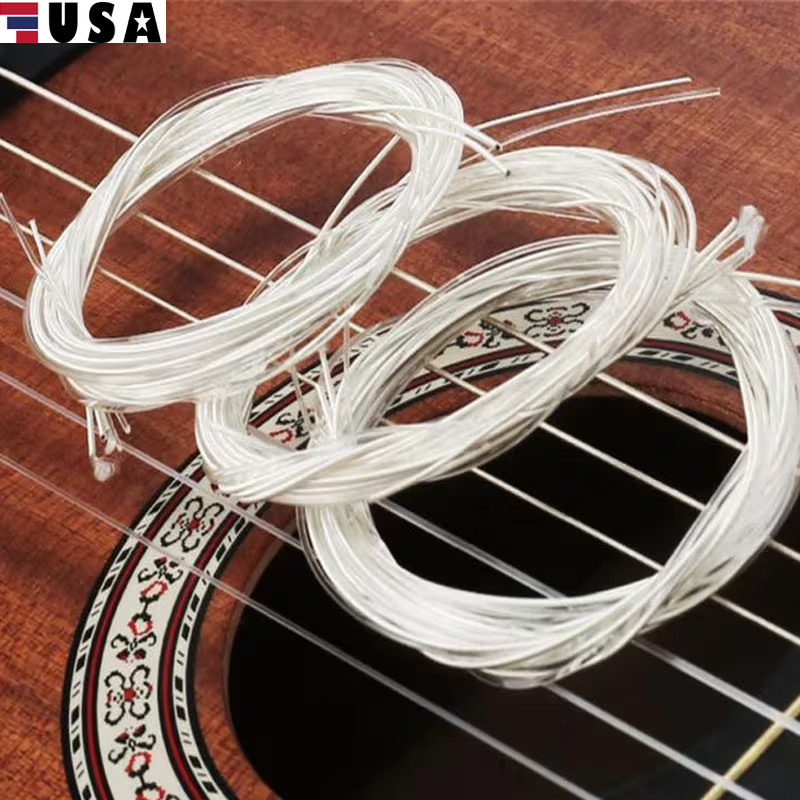 18Pcs Strings Replacement Nylon String For Classical Guitar Music Tool 3Sets US