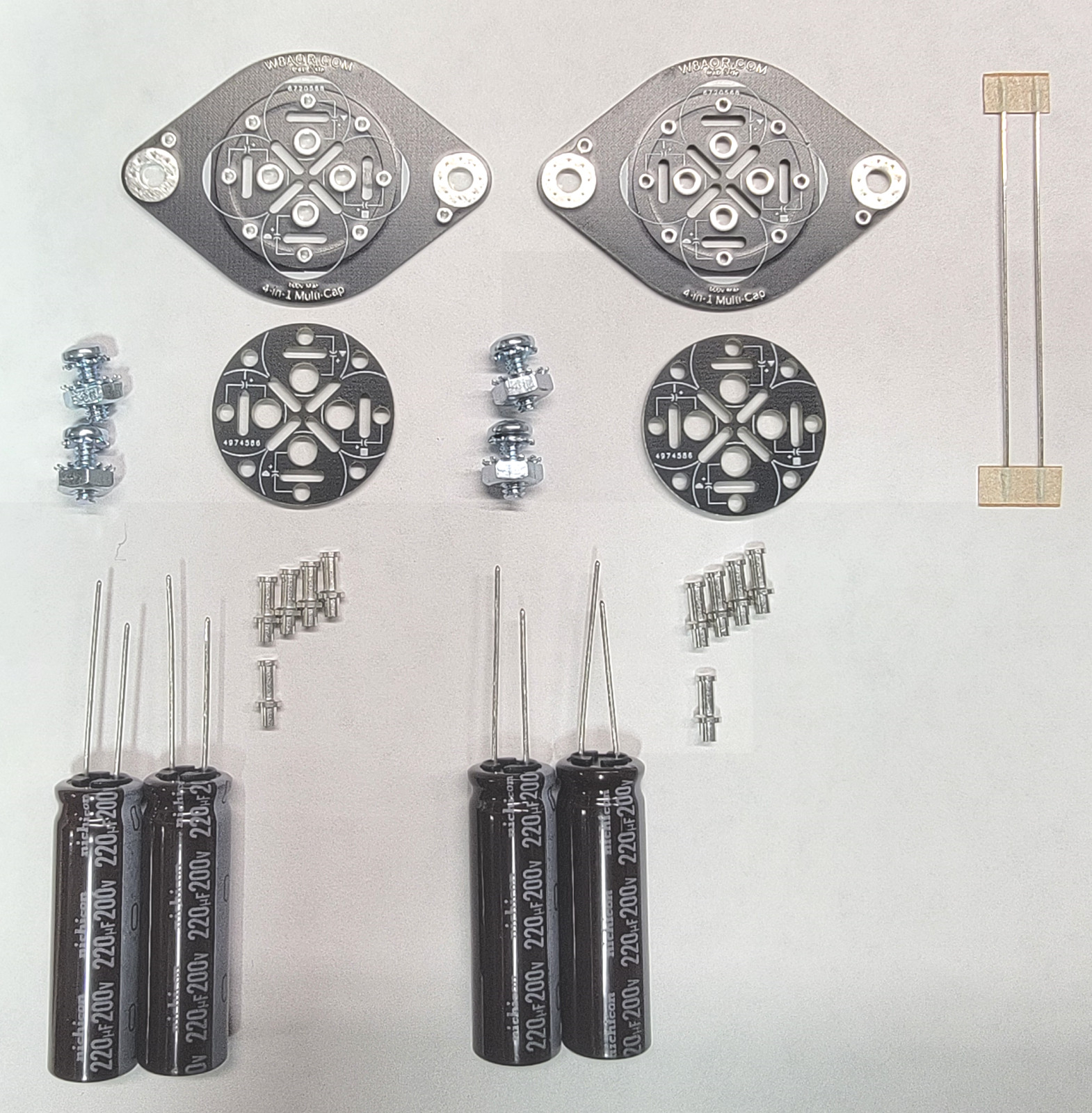 McIntosh C26 Can Capacitor Replacement Kit (Unassembled)