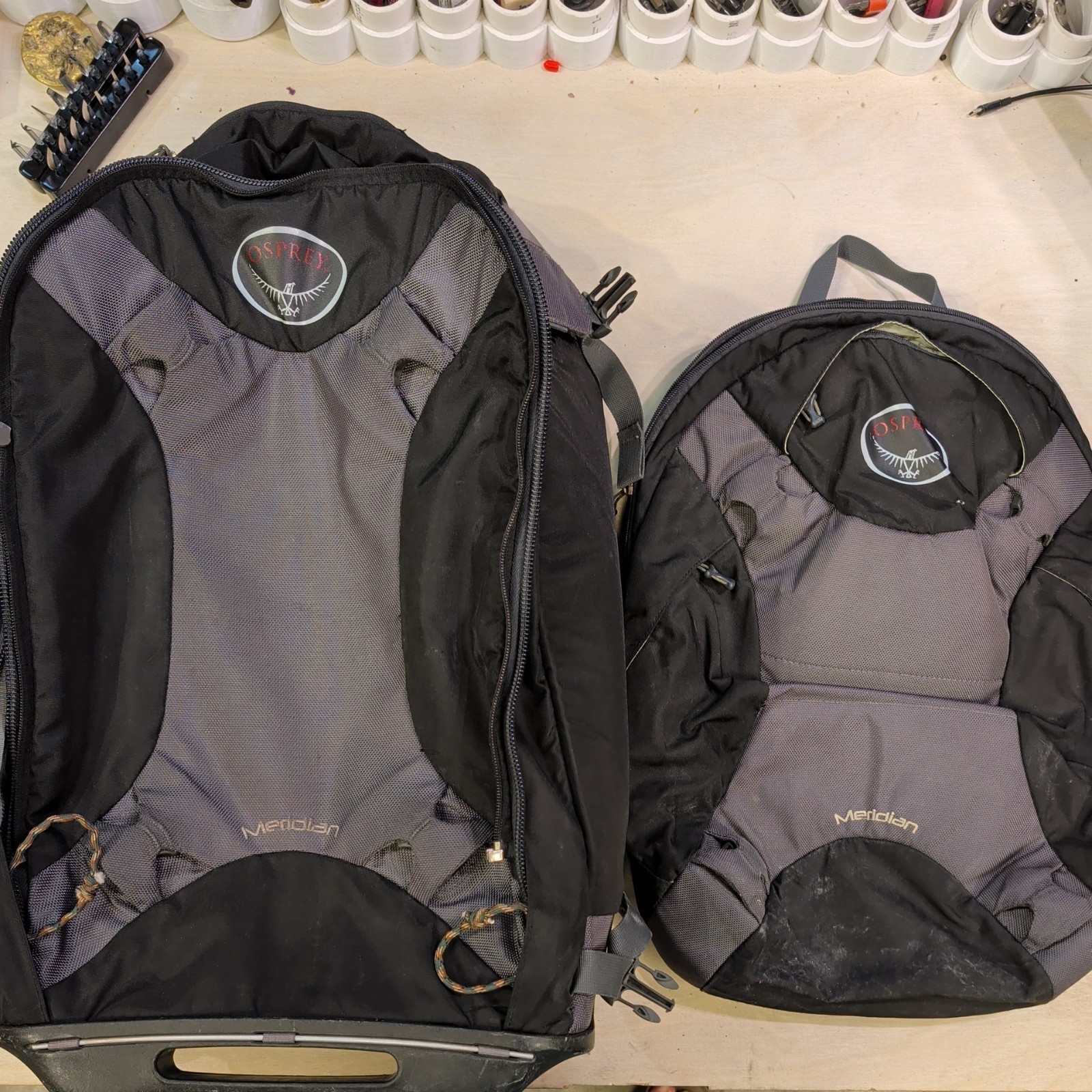 Osprey Meridian 60L Suitcase Backpack Luggage Bag 2-Wheel 29\