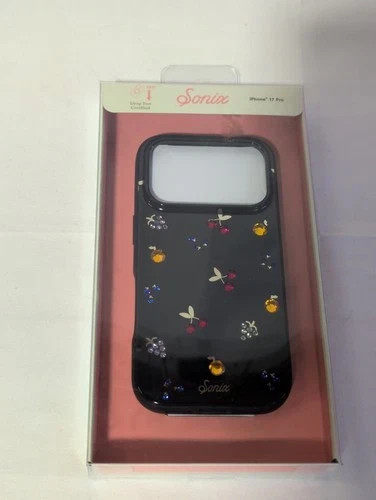 Sonix iPhone 17 Pro Phone Case - Black Fruit Gems