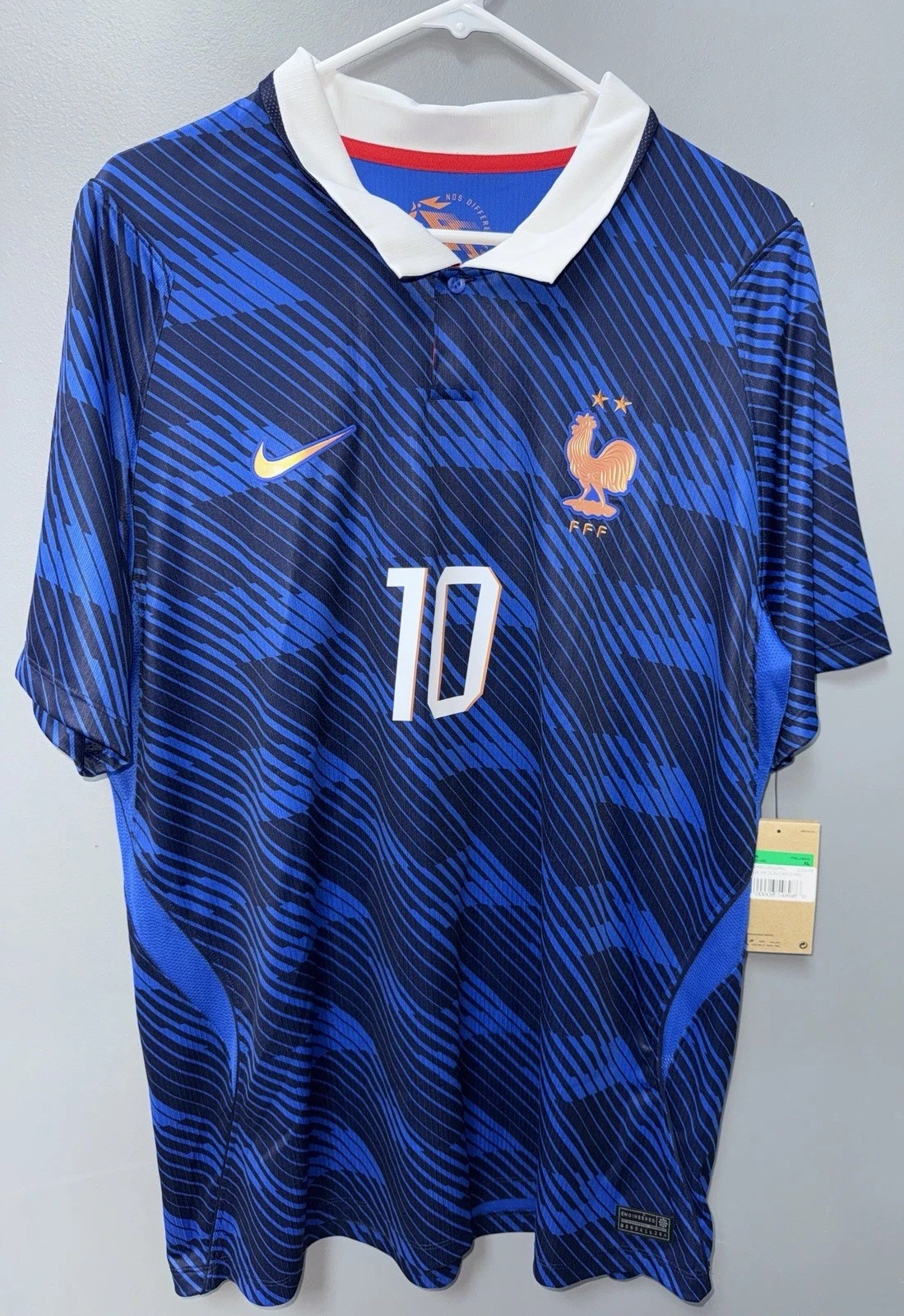 Kylian Mbappe #10 France National Team 2026 Home Match Adult Jersey