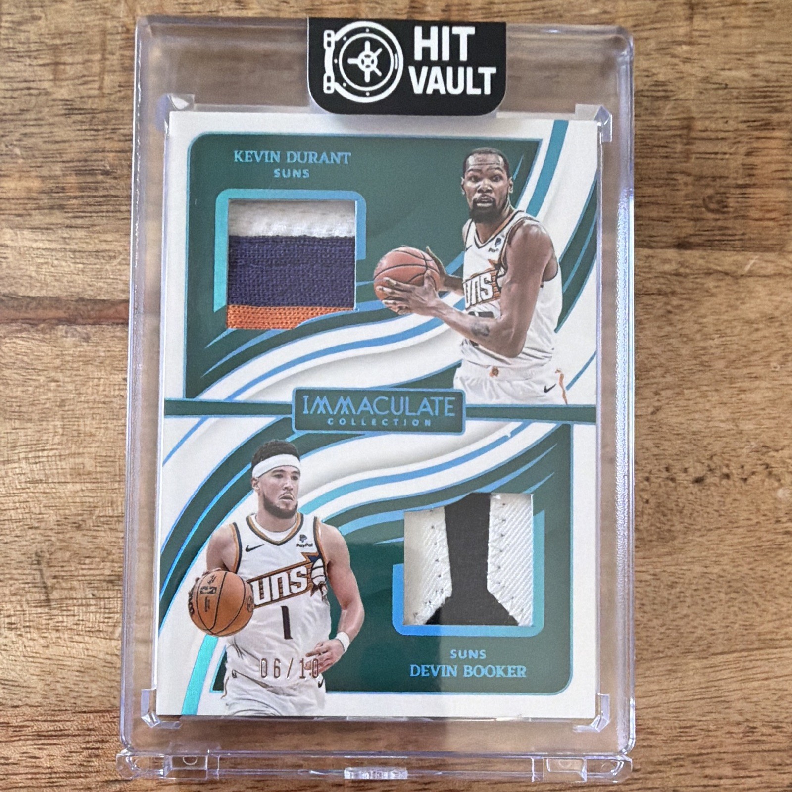 Panini 2023-24 Immaculate Dual Memorabilia Durant Booker IDM-PHO Prime /10