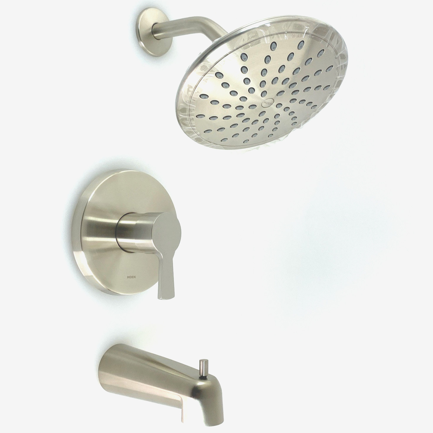 🆕 MOEN Jase M-CORE 2-Series Tub Shower Faucet Trim - Brushed Nickel UT2433EPBN