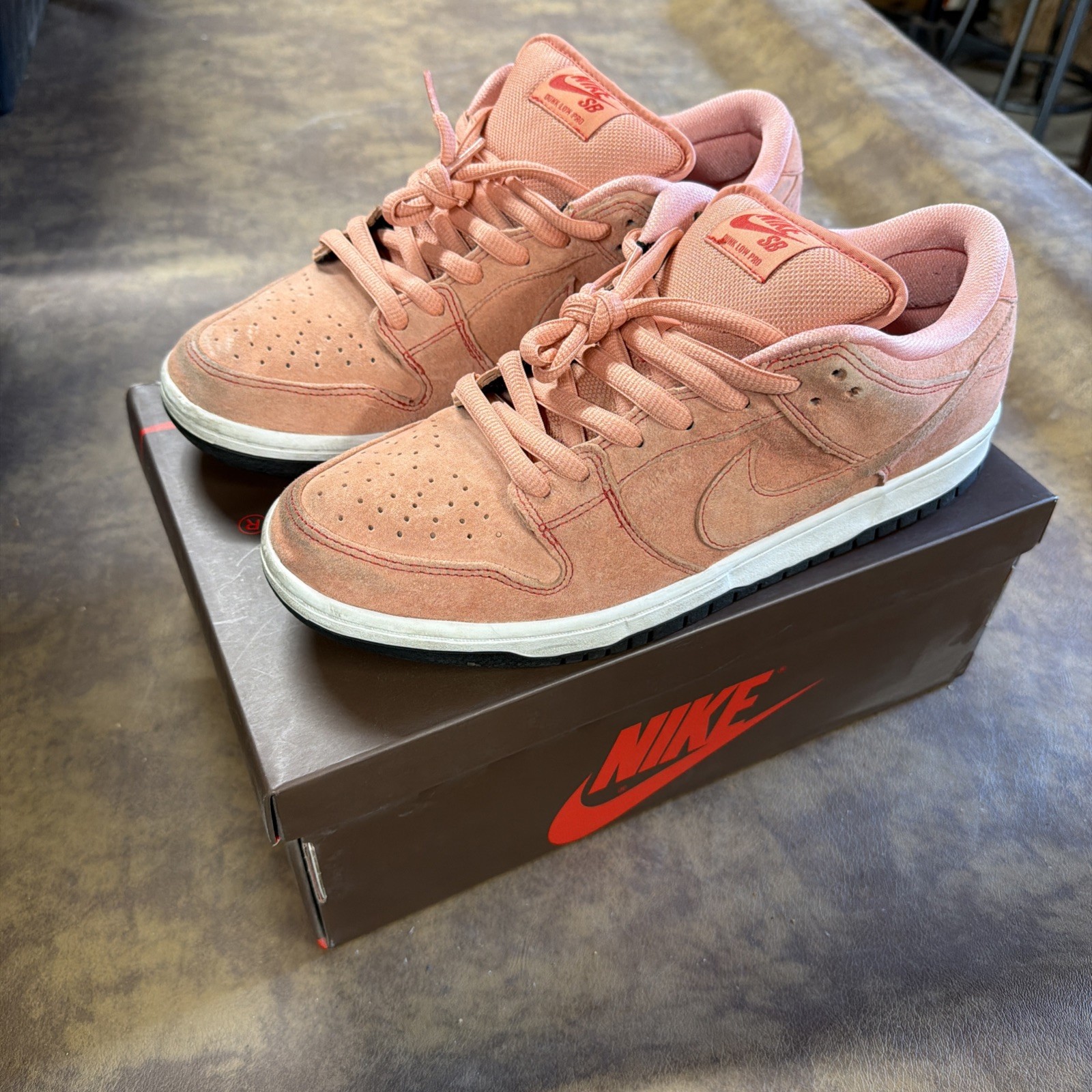 Nike Dunk SB Low Pink Pig Size 10 CV1655-600