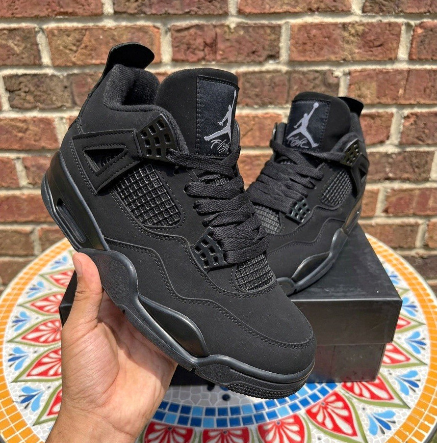 MENS Jordan 4 Retro Black Cat Size US (4-7) NEW WITH BOX MENS Jordan 4 Retro Black Cat Size US (4-7) NEW WITH BOX