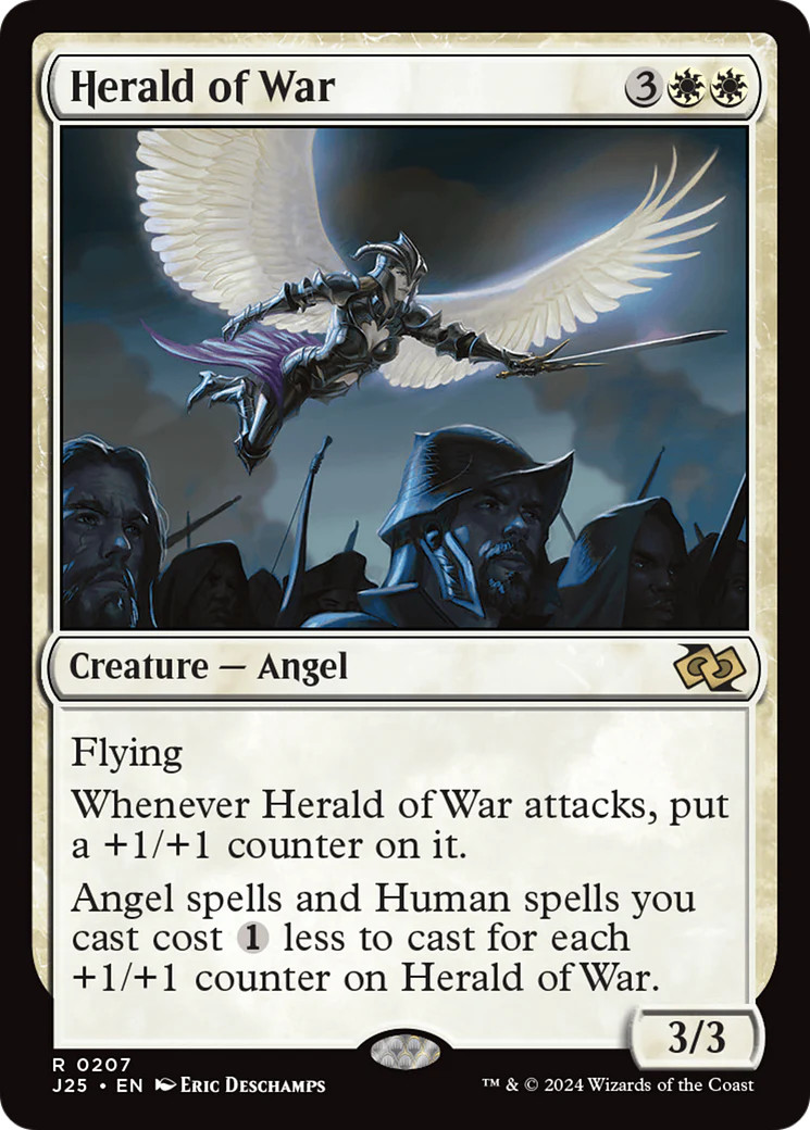 MTG Herald of War [Foundations Jumpstart] Near Mint Magic