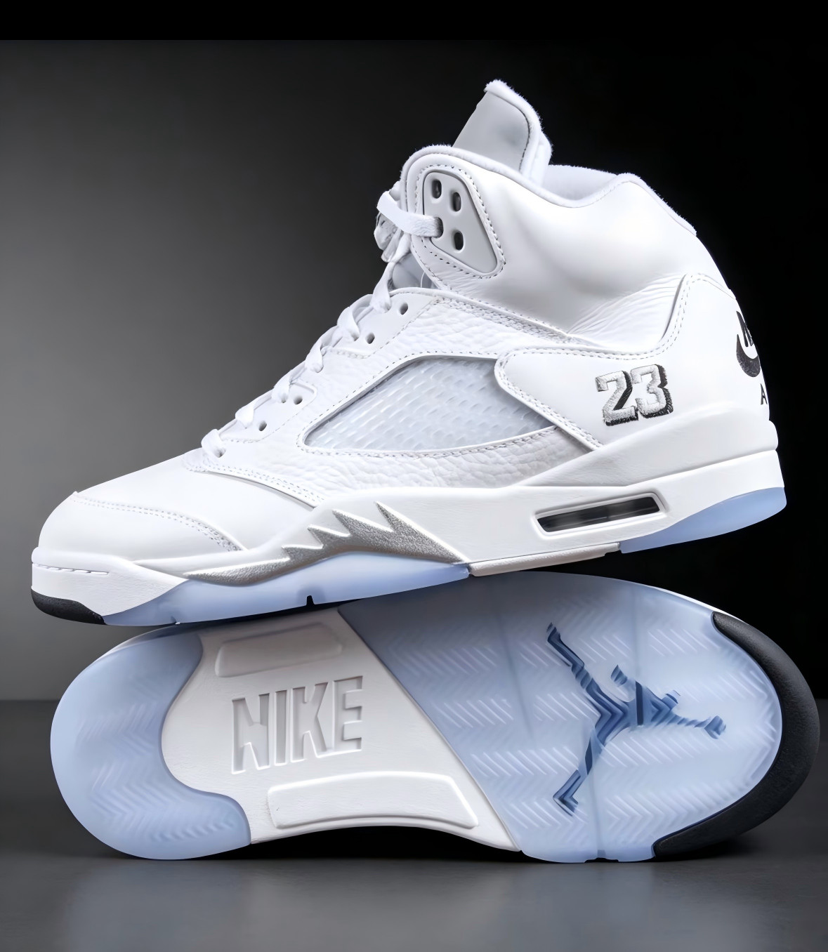 Jordan 5 Retro OG White Metallic 2026 HQ7978-103 High Top Men's Basketball Shoes Jordan 5 Retro OG White Metallic 2026 HQ7978-103 High Top Men's Basketball Shoes