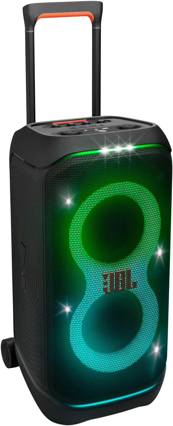 JBL PartyBox Stage 320 - Portable Party Speaker with Telescopic Handle & Wide JBL PartyBox Stage 320 - Portable Party Speaker with Telescopic Handle & Wide