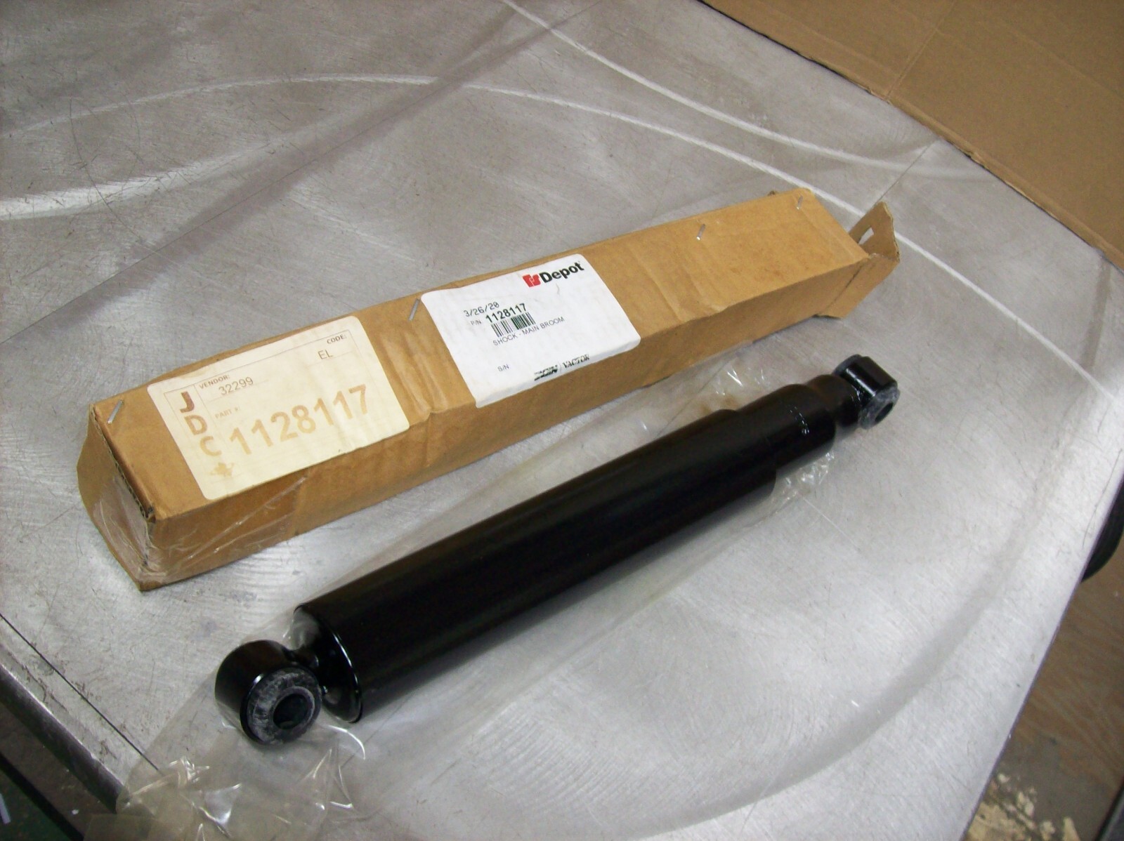 Elgin Sweeper Genuine OEM Main Broom Shock Absorber 1128117