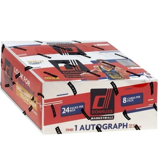 2020-21 PANINI DONRUSS BASKETBALL RETAIL BOX FACTORY SEALED 1 AUTO 2020-21 PANINI DONRUSS BASKETBALL RETAIL BOX FACTORY SEALED 1 AUTO
