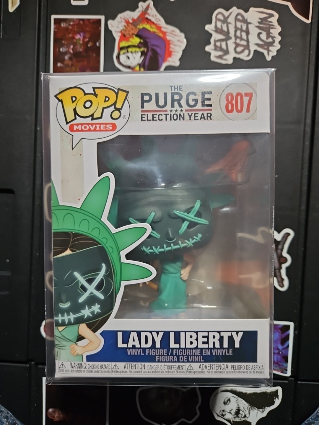 POP Movies - The Purge: Election Year - Lady Liberty (Vaulted) POP Movies - The Purge: Election Year - Lady Liberty (Vaulted)
