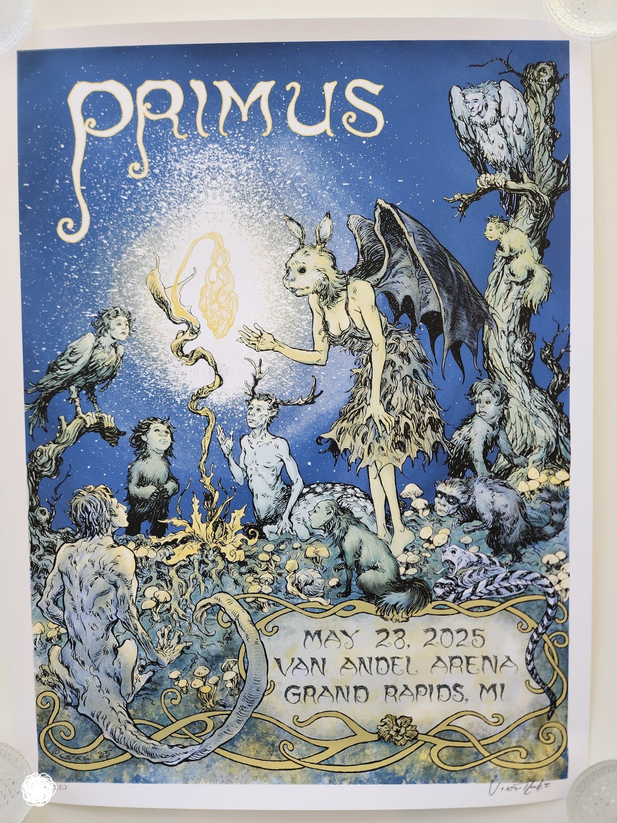 Primus Sessanta Limited Poster Grand Rapids Michigan 2025