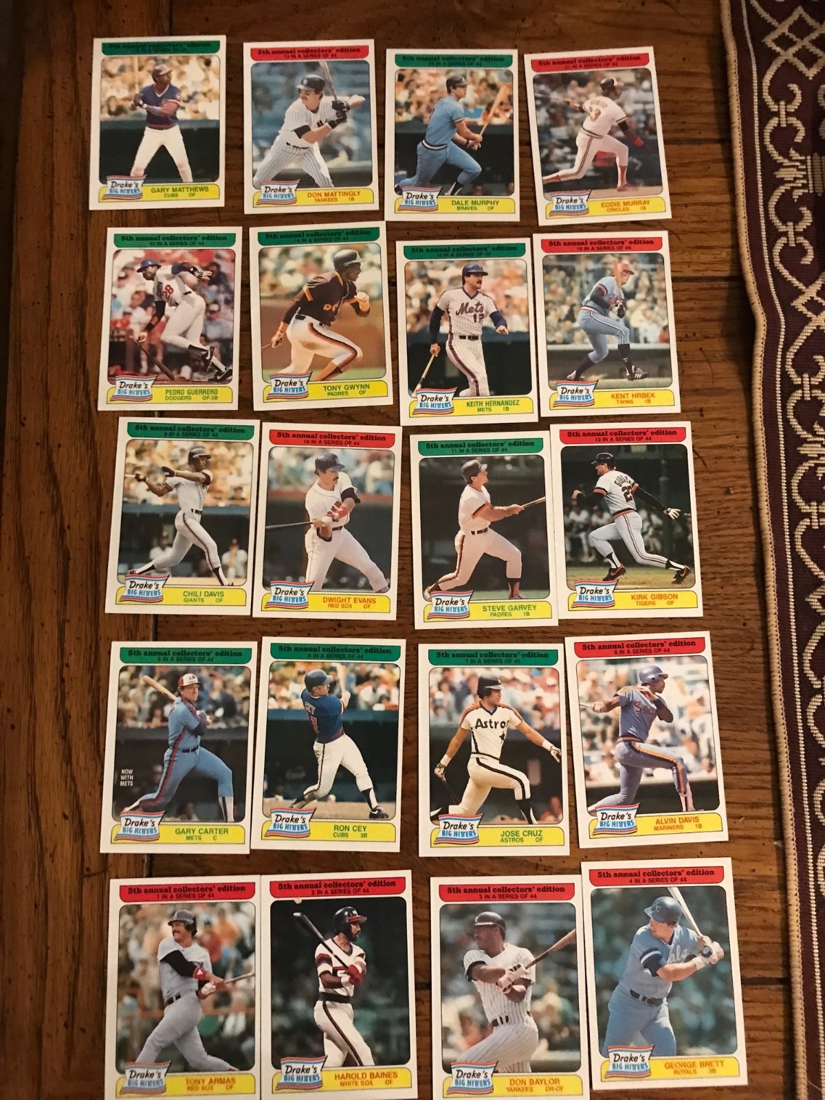 Alvin Davis 1985 Drakes (Sale Is For Card In Title) (17,895 Alvin Davis 1985 Drakes (Sale Is For Card In Title) (17,895