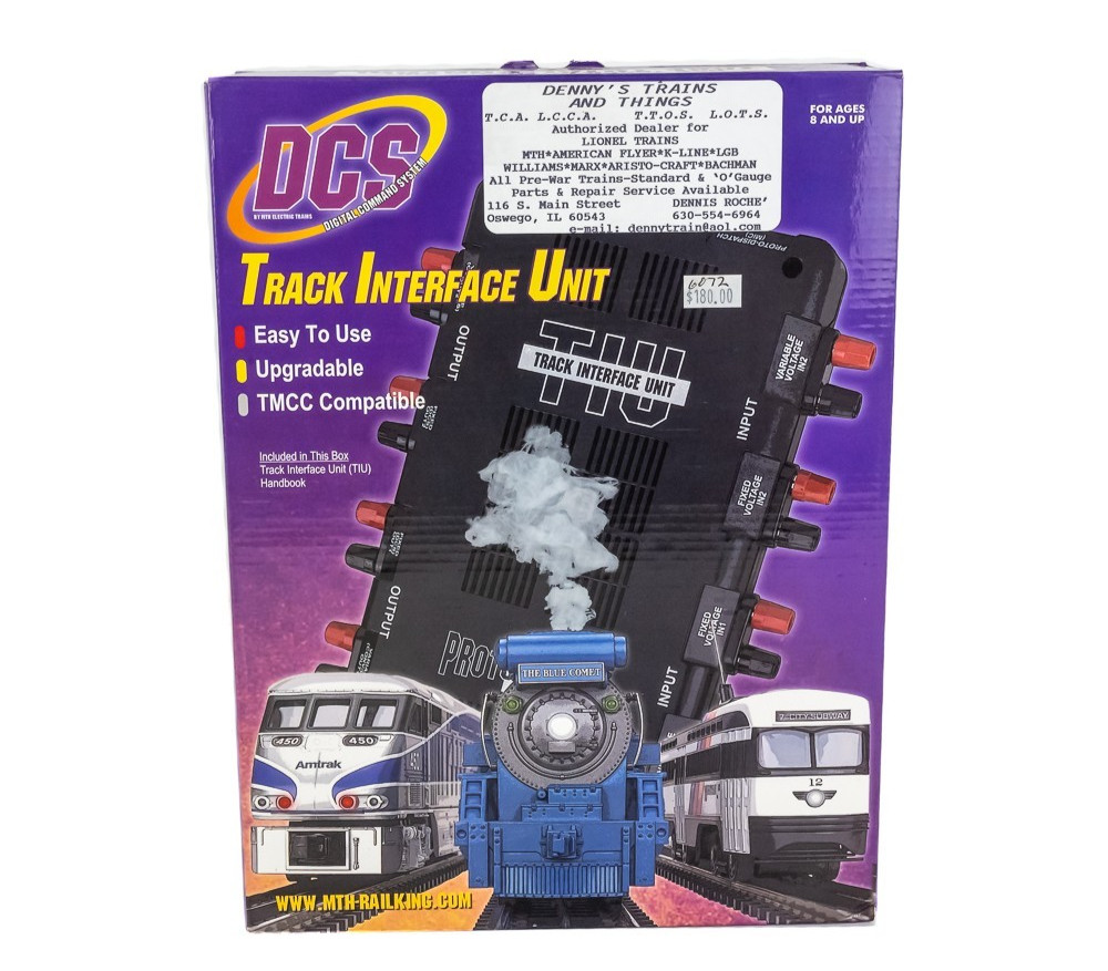 MTH 50-1003 DCS TIU Track Interface Unit Receiver Rev 13a W/ Box Mint