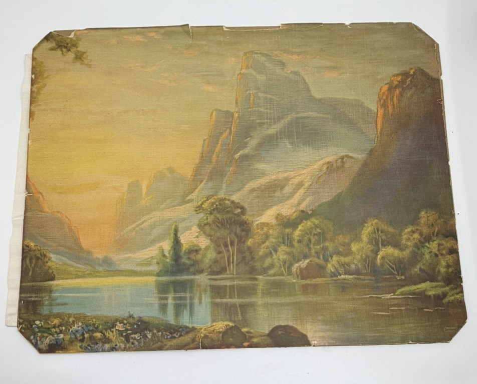 “Sunland” by R. Atkinson Fox in Antique Wood Frame “Sunland” by R. Atkinson Fox in Antique Wood Frame