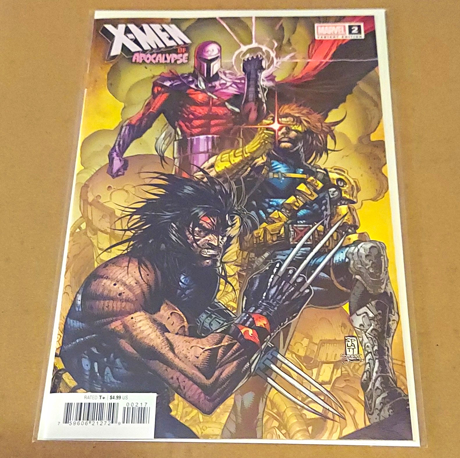Marvel X-Men of Apocalypse #2 Stephen Platt Variant Cover 1:100 Ratio (RARE)