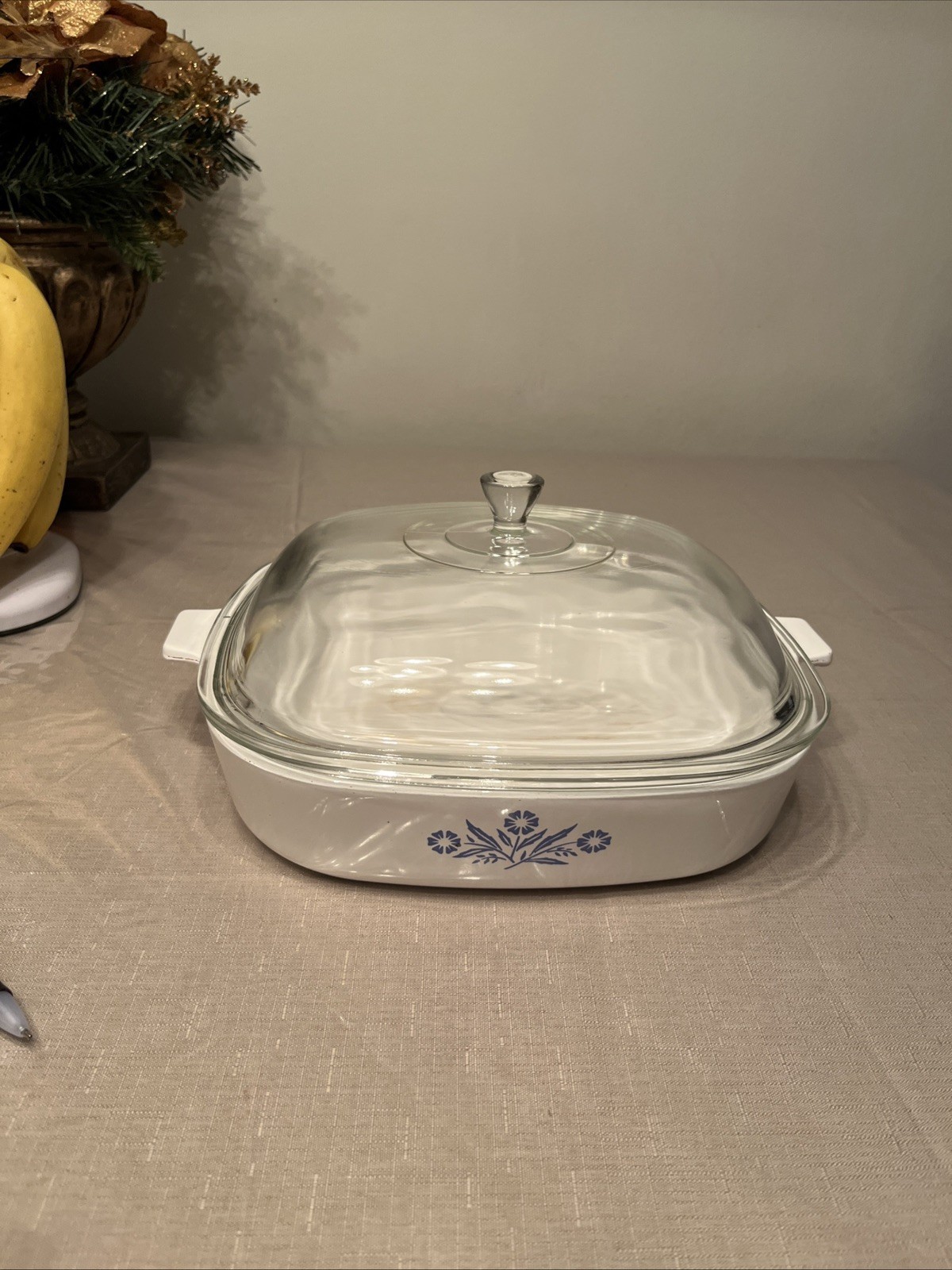 Rare Vintage Corning Ware Blue Cornflower Casserole Dish 11\
