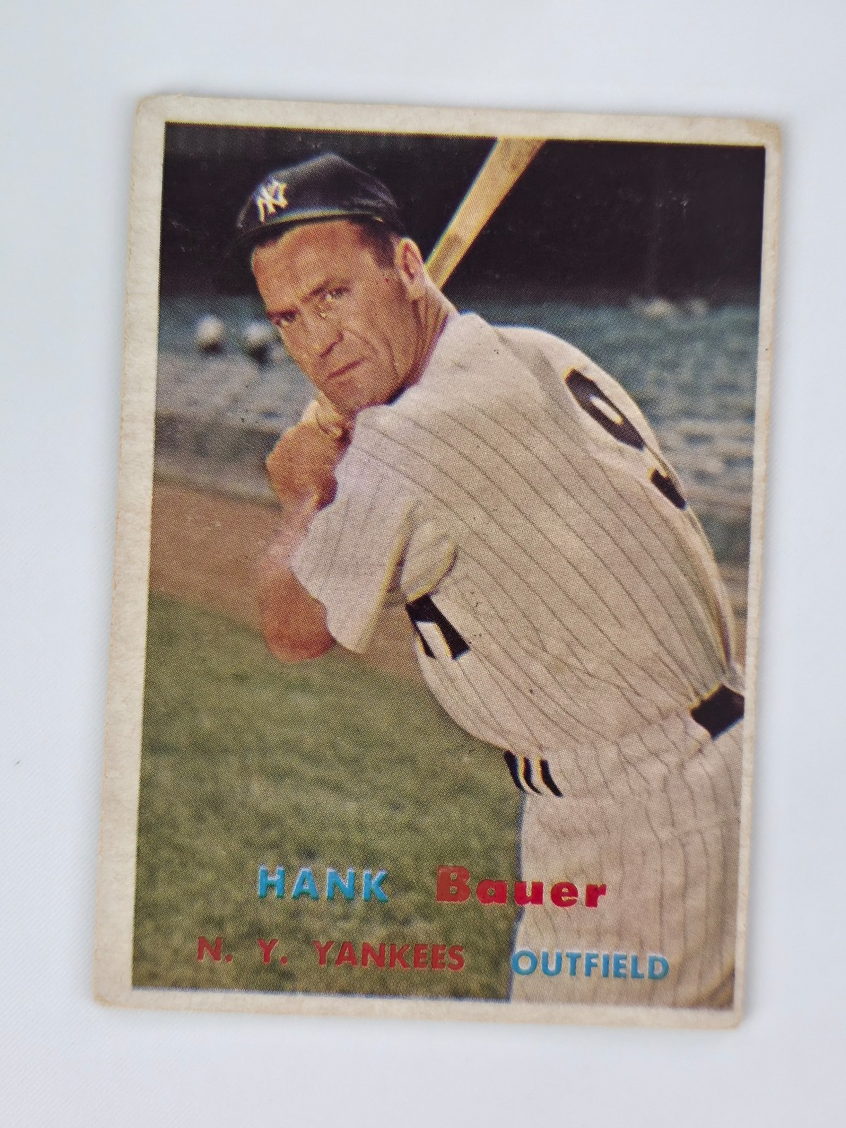 1957 Topps #240 Hank Bauer