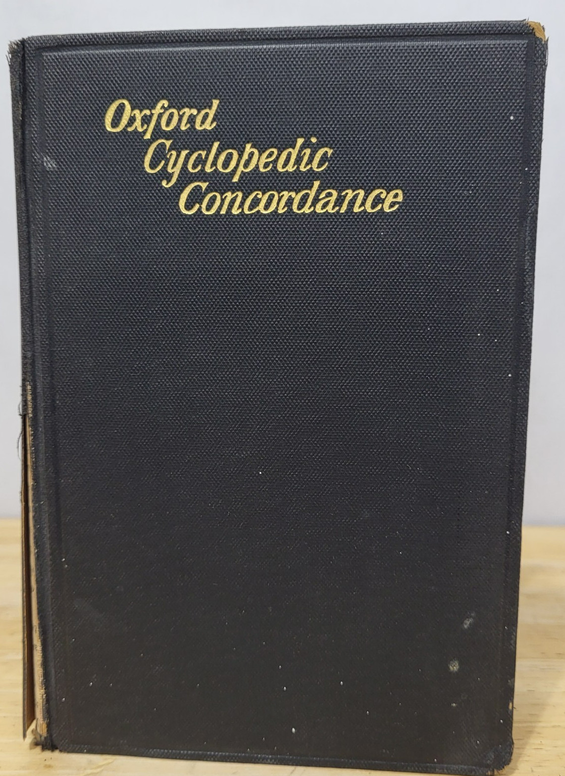 OXFORD CYCLOPEDIC CONCORDANCE 1937 Hardcover OXFORD CYCLOPEDIC CONCORDANCE 1937 Hardcover