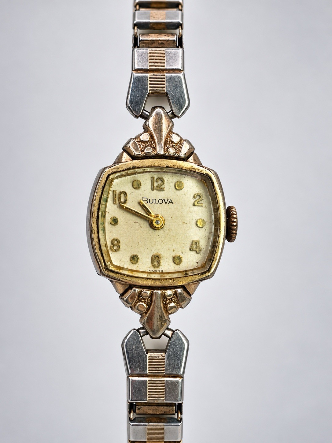Vintage Bulova 10K RGP Stainless Steel Back Manual Wind Watch Cocktail Ladies Vintage Bulova 10K RGP Stainless Steel Back Manual Wind Watch Cocktail Ladies