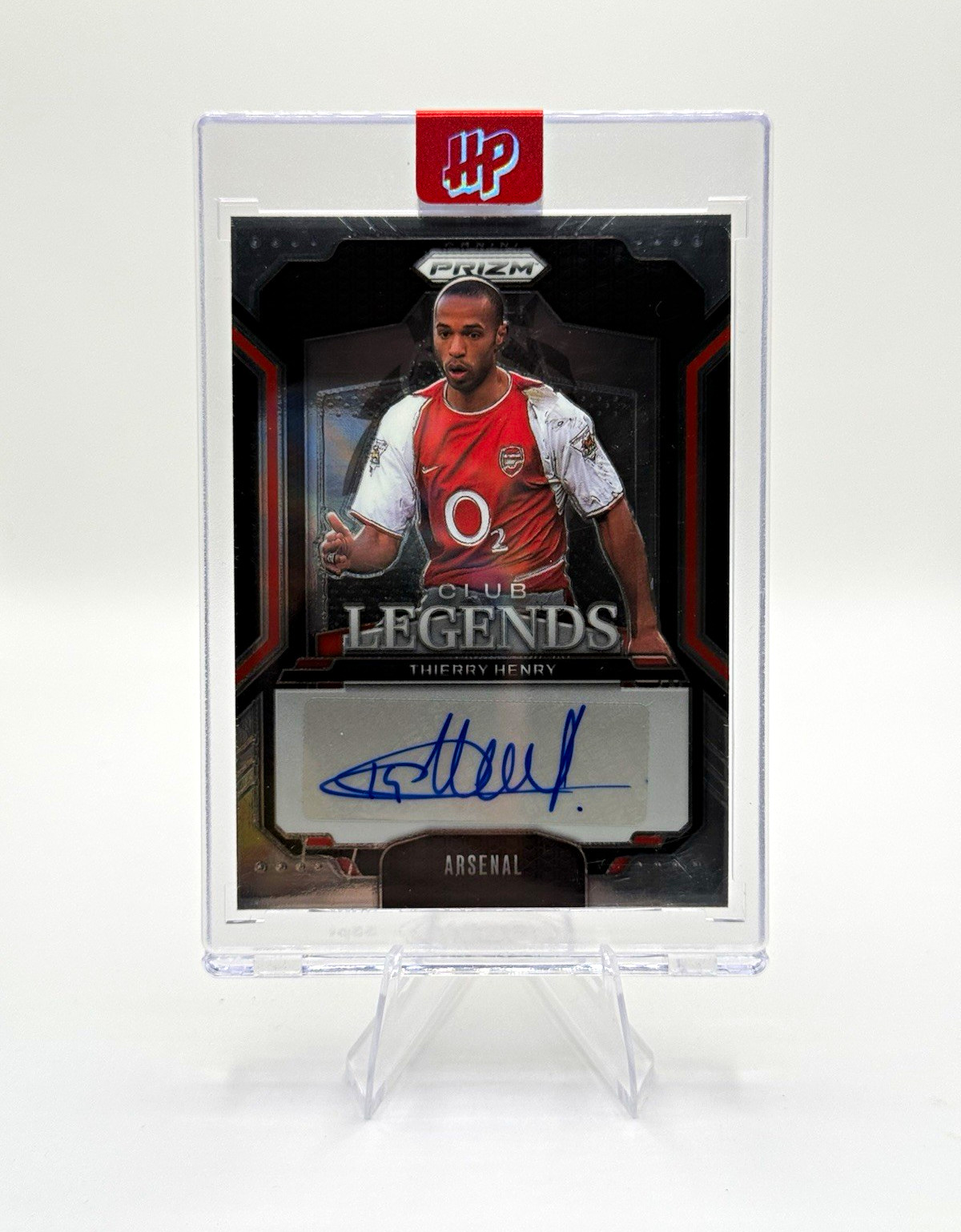 2024-25 Panini Prizm Thierry Henry Club Legends Auto Arsenal CL-TH