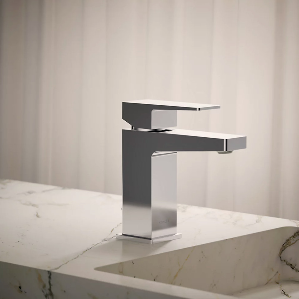 Kohler K-99760-4N-CP Honesty Single-Handle Bathroom Faucet - Chrome - 0.5 GPM