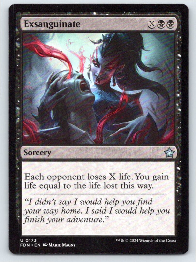 2024 EXSANGUINATE FOUNDATIONS 173 UC NM A96835