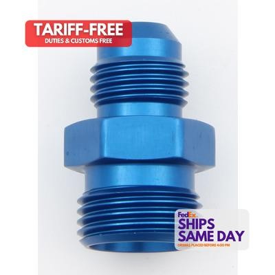 Aeroquip FCM2246, One #6 to 12mm x 1.5 Adapter Aluminum Blue Performance Parts