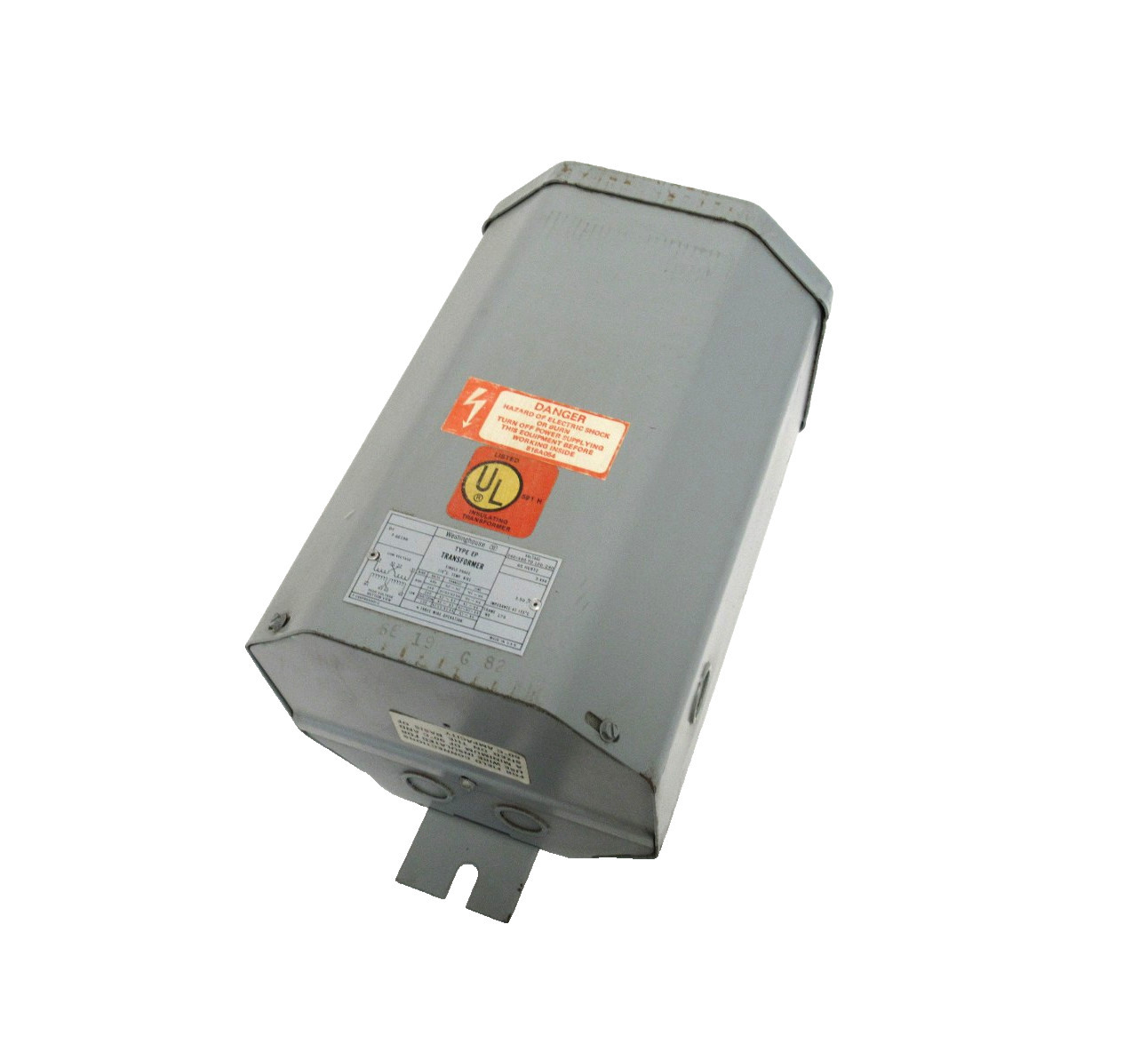NEW WESTINGHOUSE TYPE EP TRANSFORMER T-6E196 T-149P965H01-C 240x480V TO 120/240V