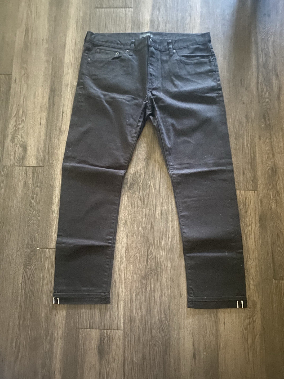 Super Rare Black Uniqlo Slevedge Denim Size 38/32 Not Sold In 10+ Yrs Super Rare Black Uniqlo Slevedge Denim Size 38/32 Not Sold In 10+ Yrs