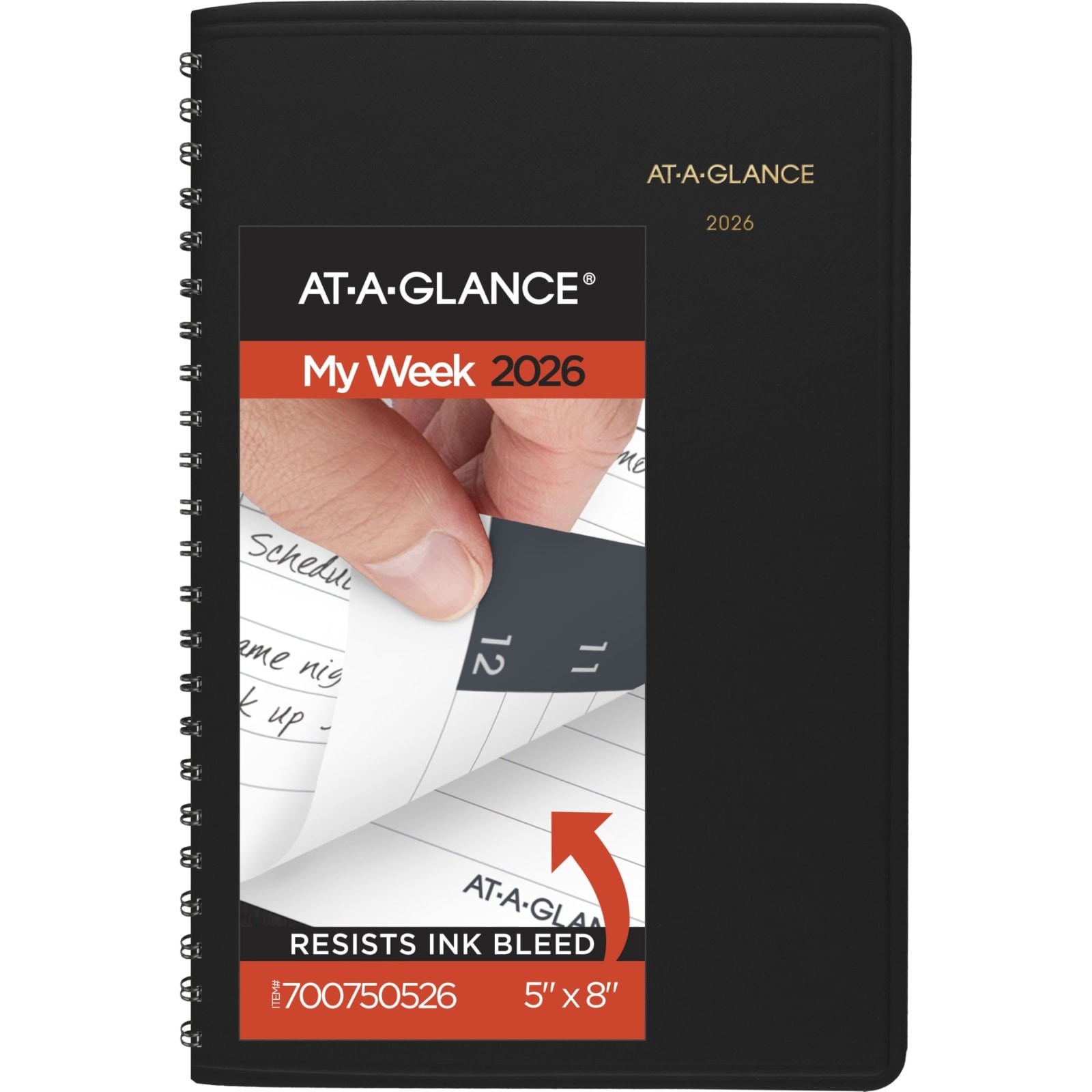 AT-A-GLANCE 2026 Weekly Appointment Book Planner 5