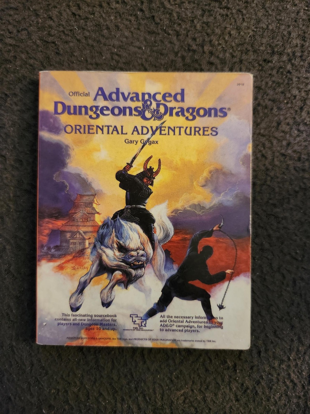 Advanced Dungeons and Dragons Oriental Adventures Mini-Book Excellent Condition