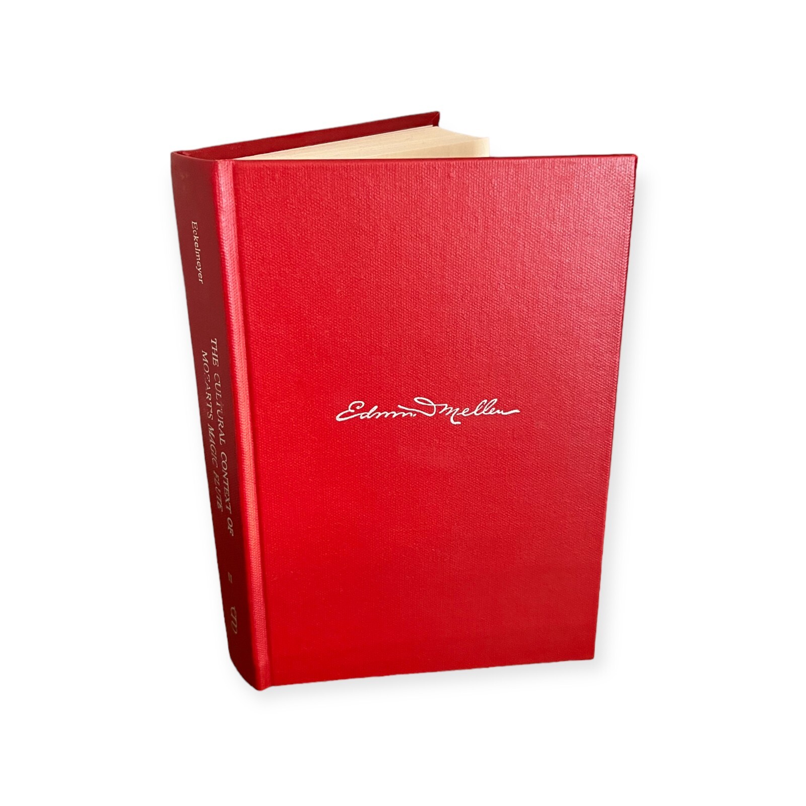 1991 The Cultural Context of Mozart\'s Magic Flute. Volume II. Judith Eckelmeyer.
