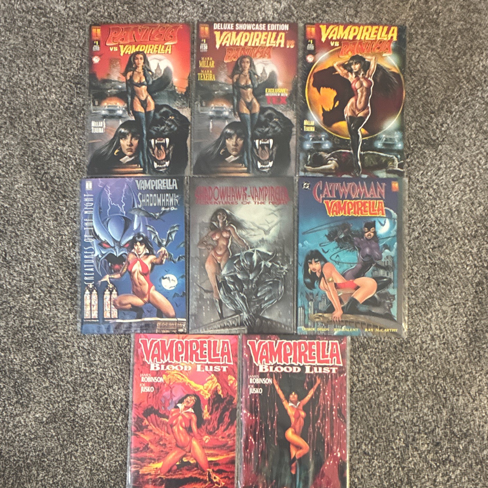 Vampirella (8) Pantha vs Vampirella, Catwoman, Shadowhawk, Blood Lust Vampirella (8) Pantha vs Vampirella, Catwoman, Shadowhawk, Blood Lust