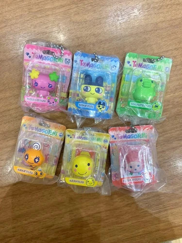 Tamagotchi Blister Package Collection Miniature Figure Full Set of 6 w/ Book Tamagotchi Blister Package Collection Miniature Figure Full Set of 6 w/ Book