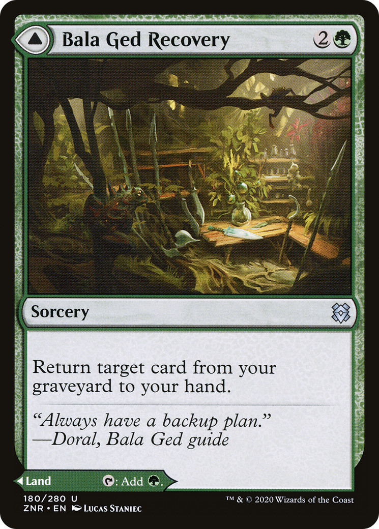 x1 Bala Ged Recovery // Bala Ged Sanctuary ZNR MTG 180 UNCOMMON M/NM 1x x1 Bala Ged Recovery // Bala Ged Sanctuary ZNR MTG 180 UNCOMMON M/NM 1x
