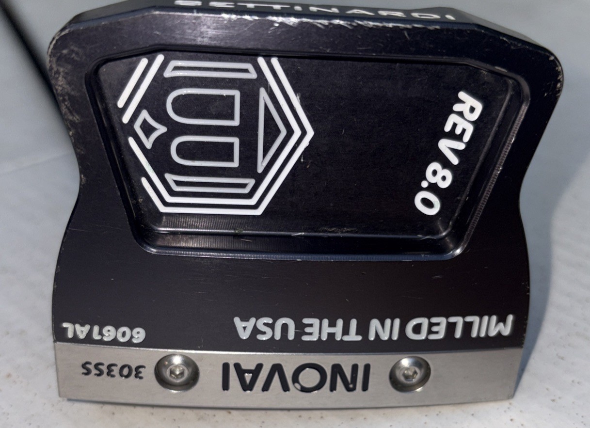 Bettinardi Inovai REV 8.0 ArmLock Mallet Putter Steel Shaft Black/Silver