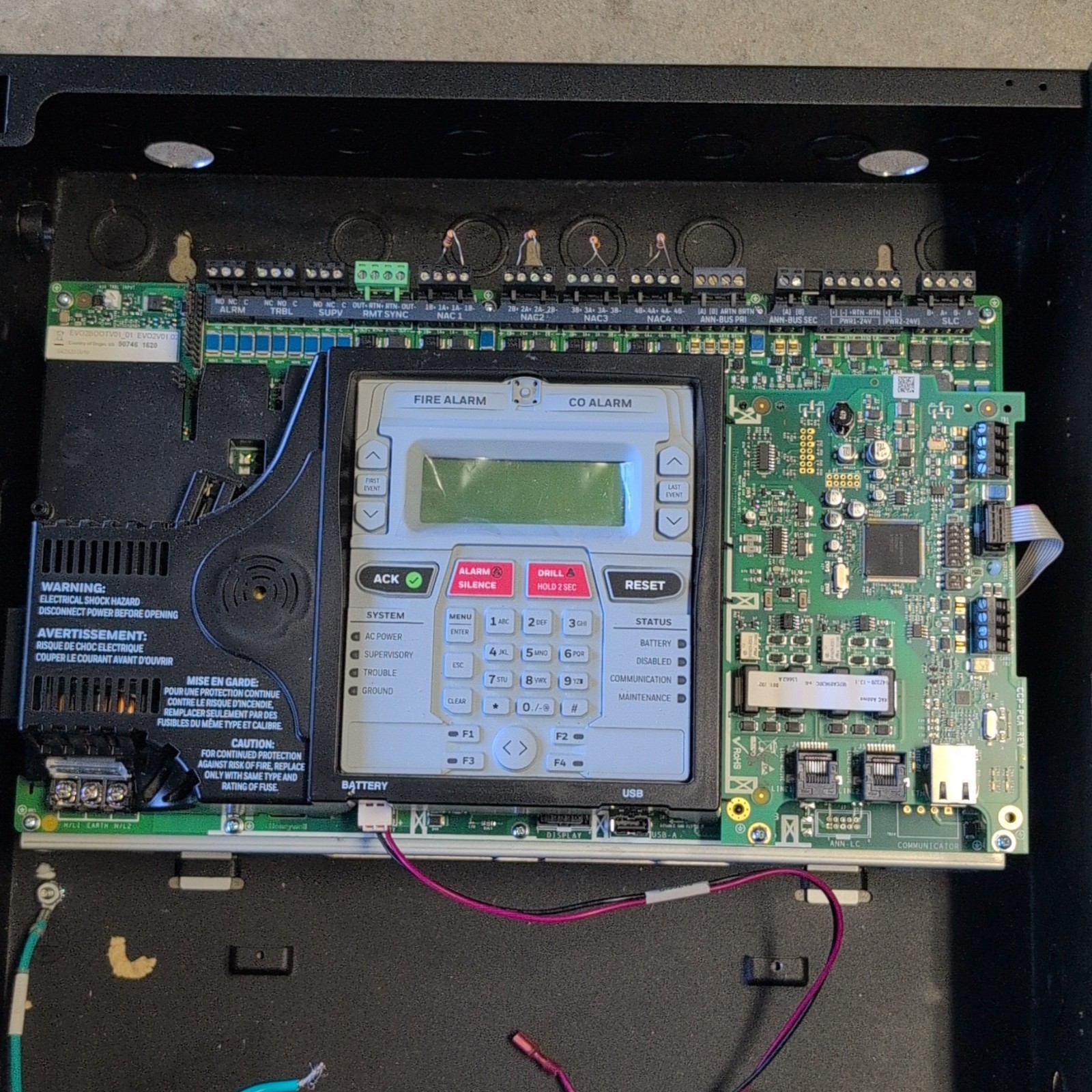 NOTIFIER NFW-100X. Replacement Board Tested/working with IPOTS-COM NOTIFIER NFW-100X. Replacement Board Tested/working with IPOTS-COM