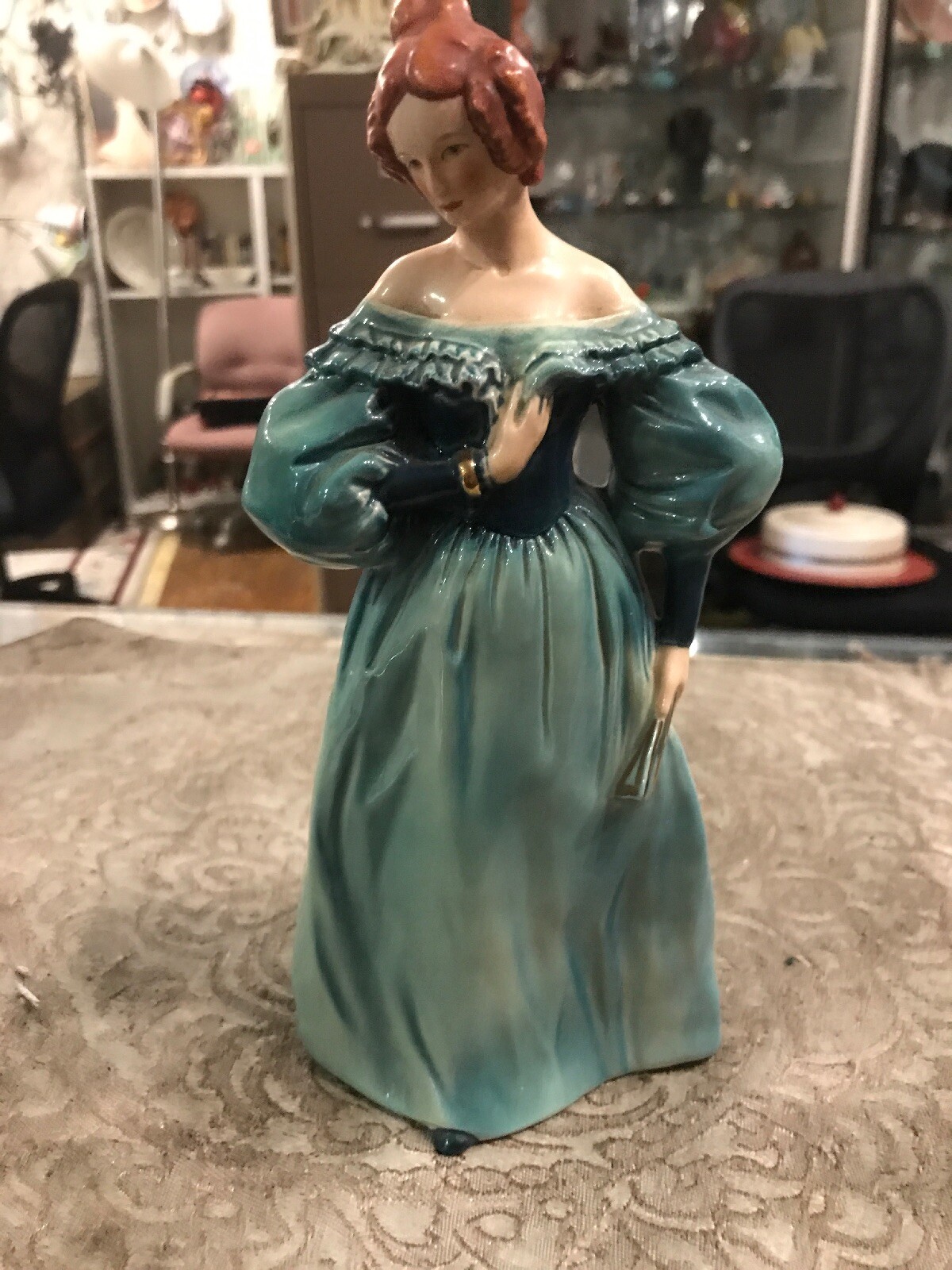 Vintage Goebel West Germany Demure Elegance Statue Figure 1835 Vintage Goebel West Germany Demure Elegance Statue Figure 1835
