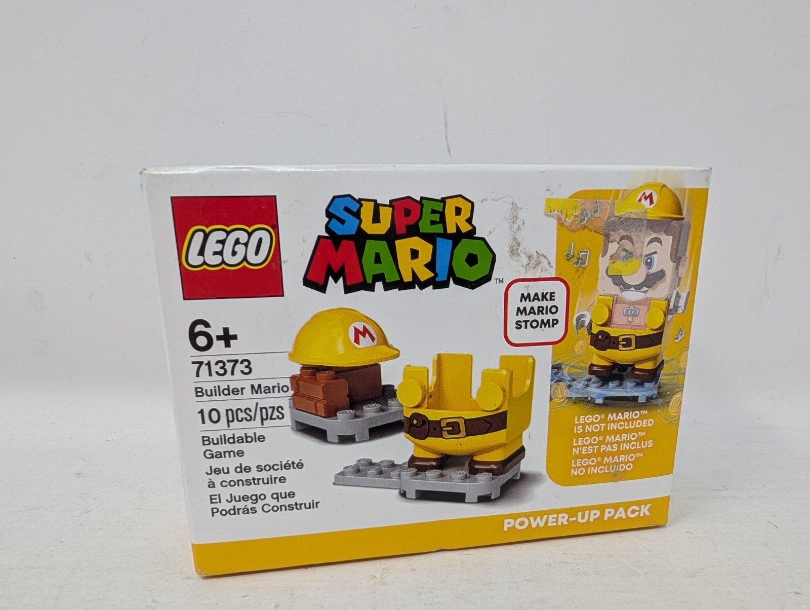 LEGO Super Mario Builder Mario Set Buildable Game Power Up Pack - 71373 LEGO Super Mario Builder Mario Set Buildable Game Power Up Pack - 71373