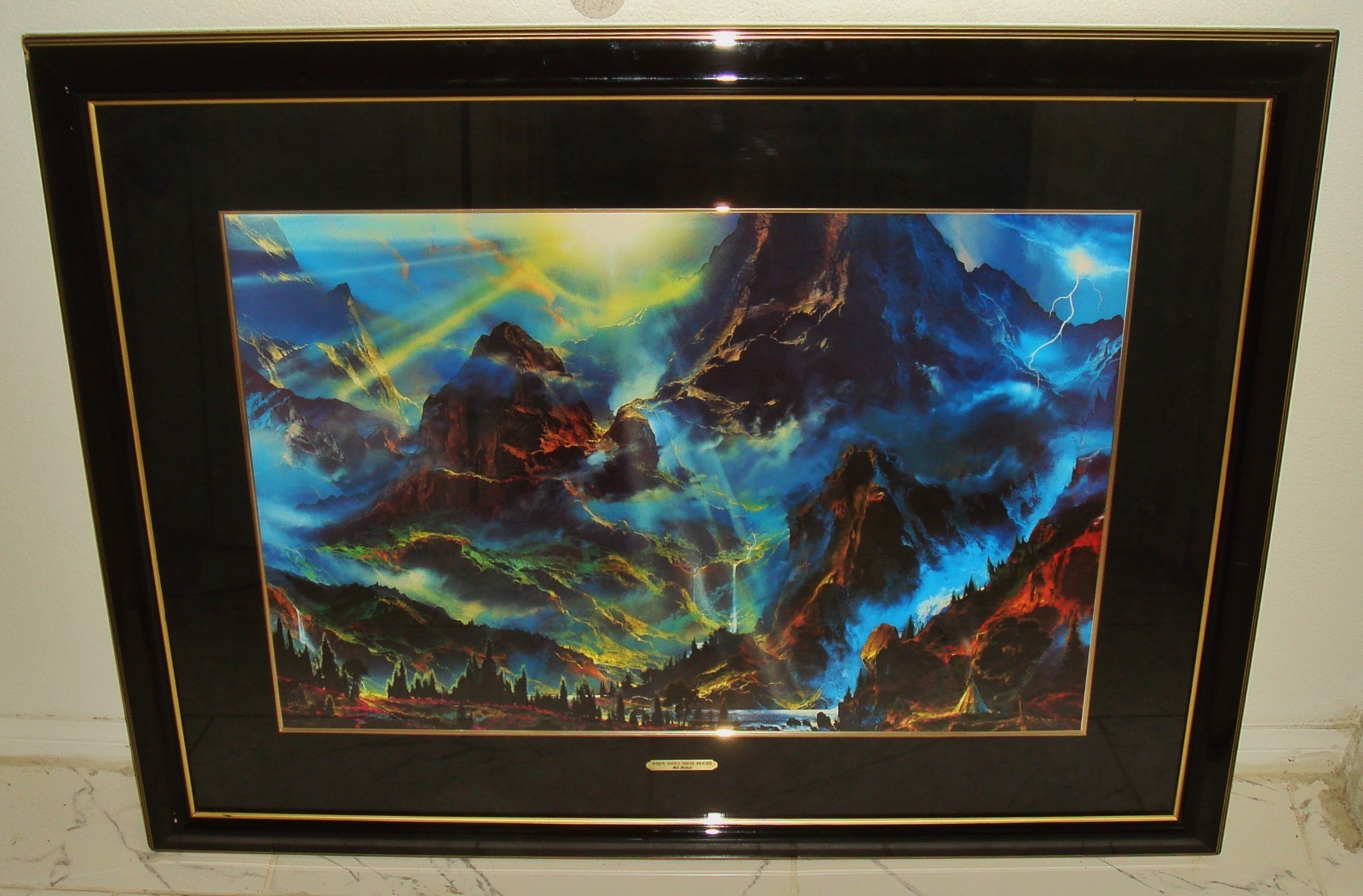 Dale Terbush signed Limited  Edition framed 
